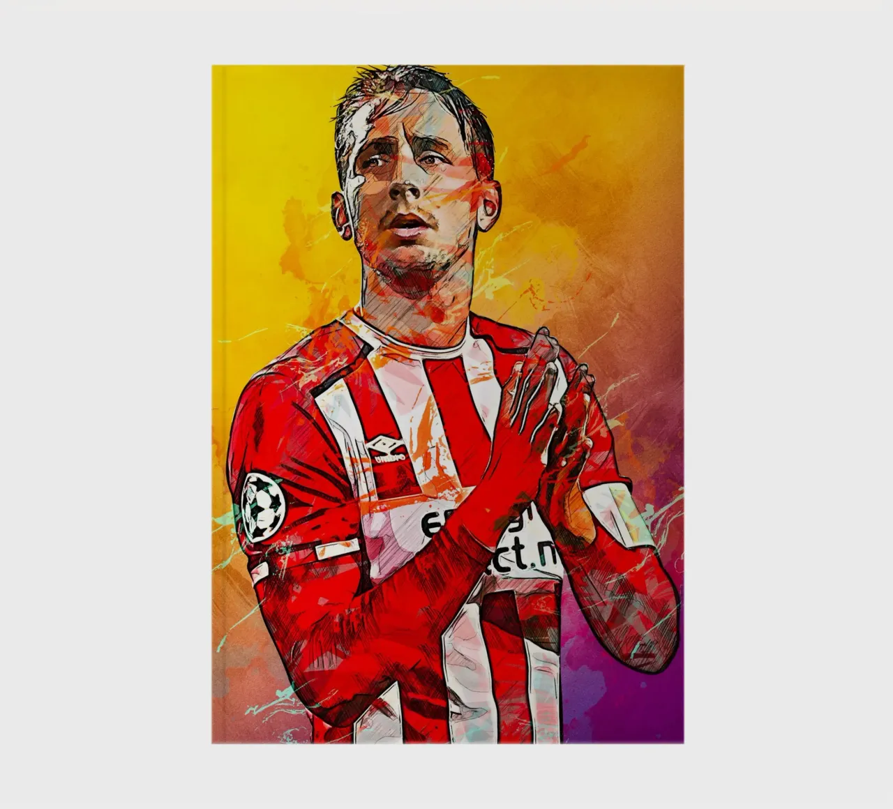 Luuk de Jong notebook by tenten
