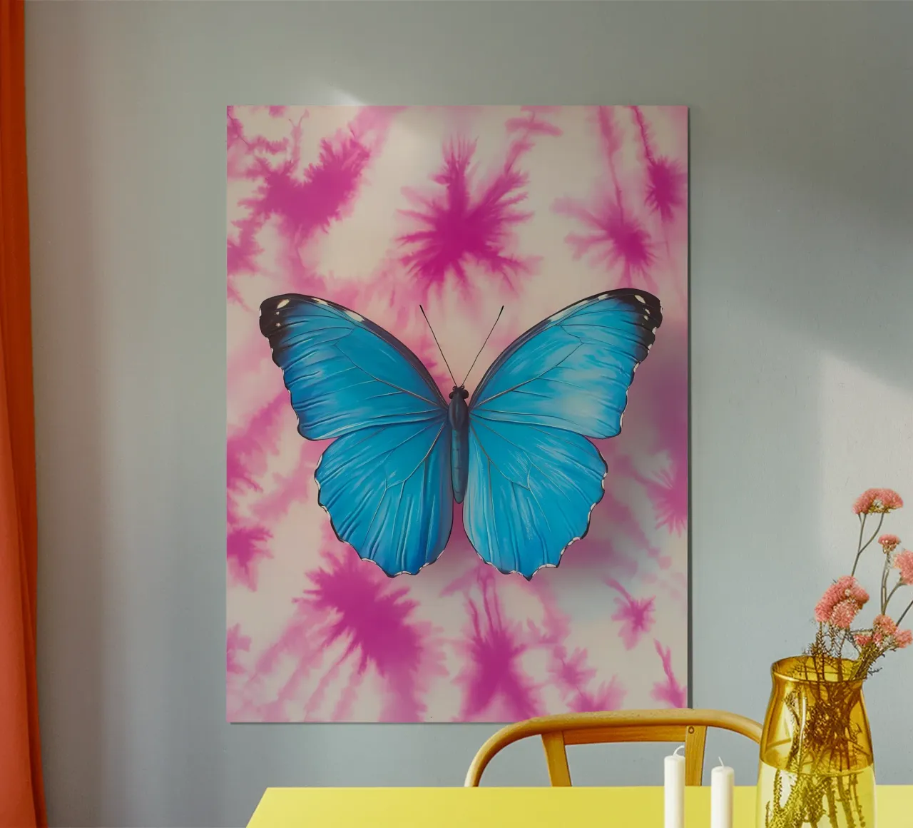 Farfalla poster con telaio in plastica da IamHomeStudio