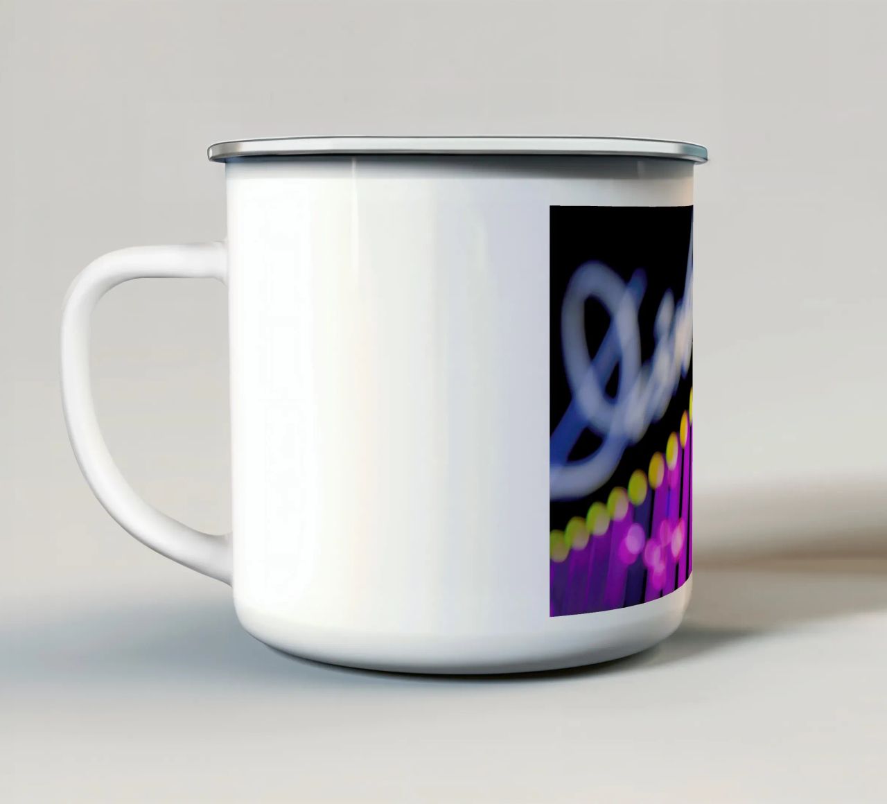 Wiesn tazza in smalto da Flo Klein
