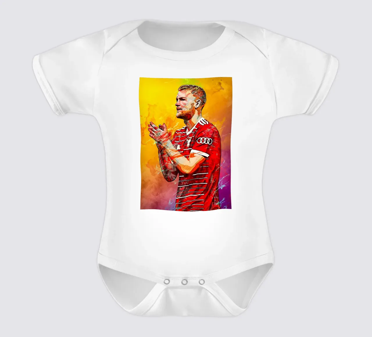 Matthijs de Ligt body neonato maniche corte da tenten