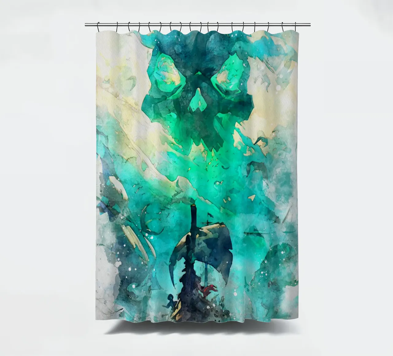 Sea of Thieves shower curtain by CreativeStudio