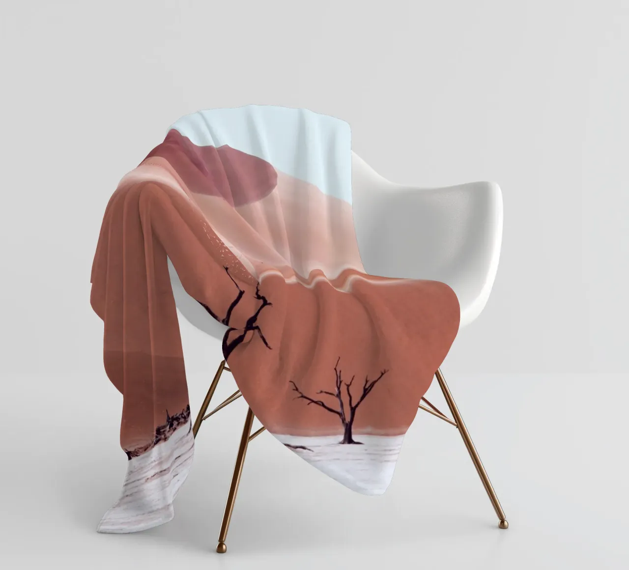 Urwald Namibia Fleecedecke von arizrab