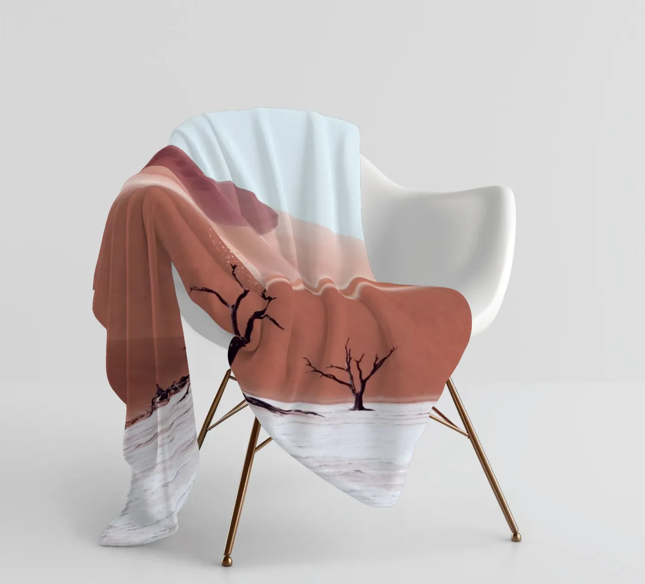 Urwald Namibia Fleecedecke von arizrab