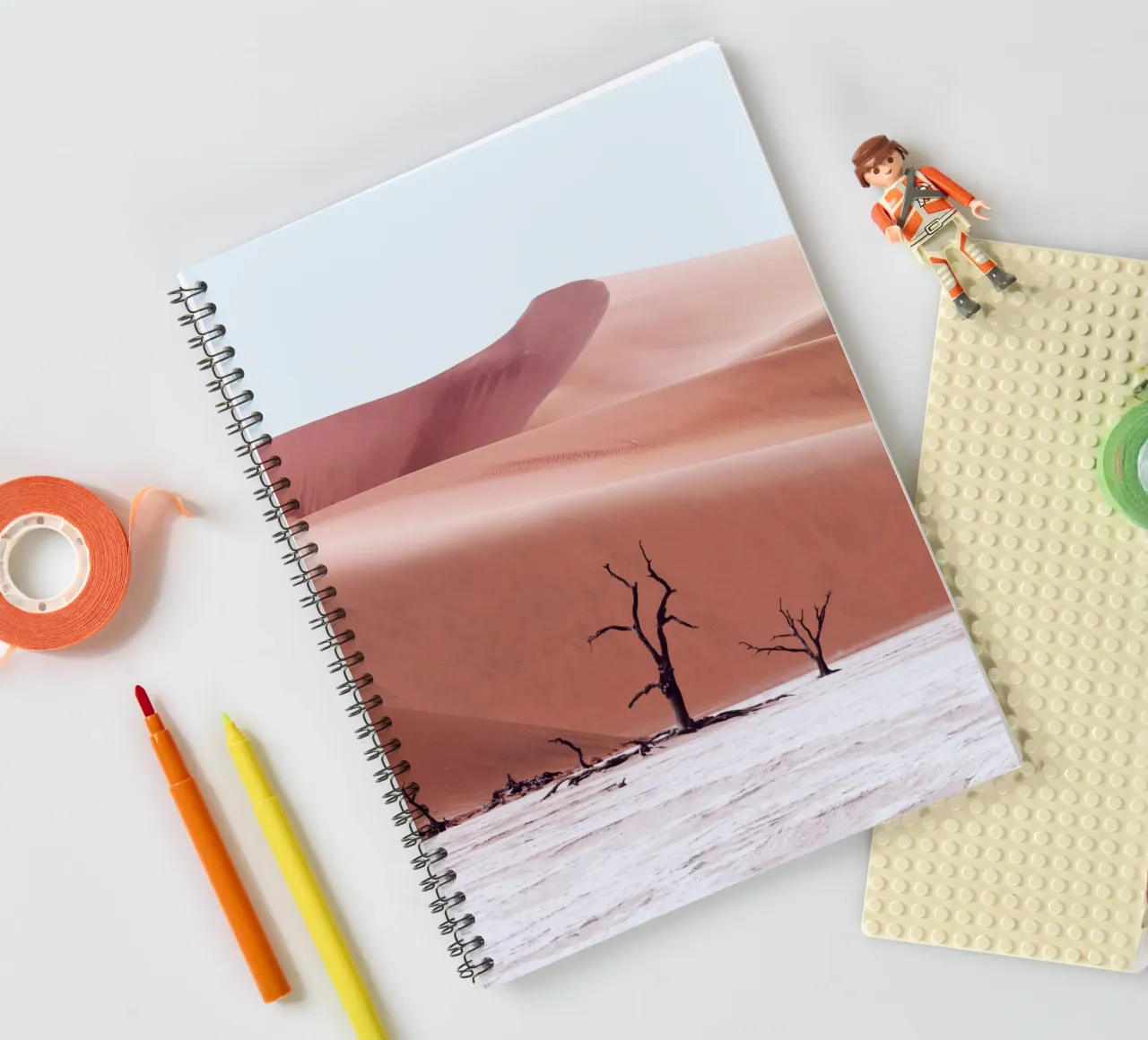 Ancient Forest Namibia spiral notebook by arizrab