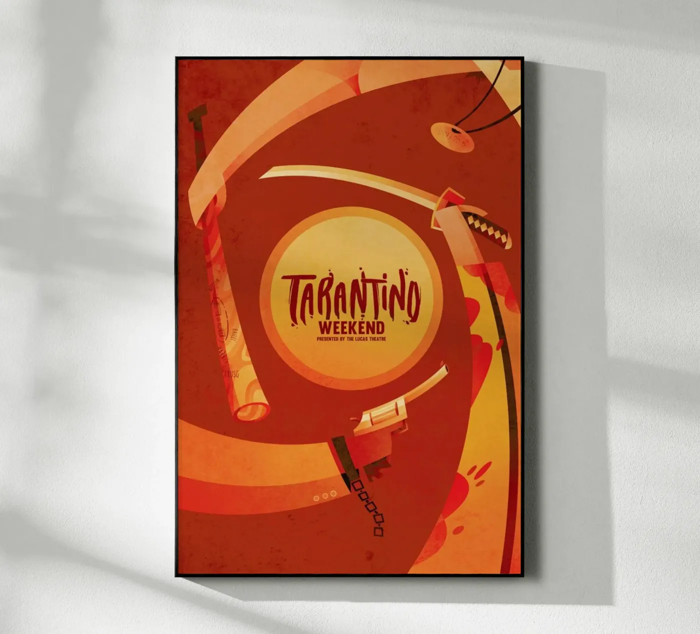 Tarantino Weekend plexiglass da Sean Loose