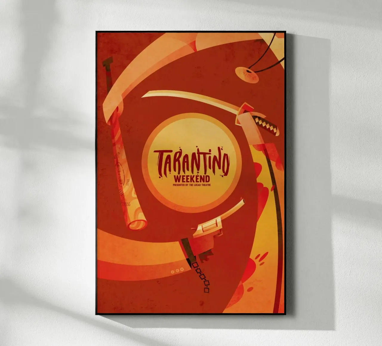 Tarantino Weekend plexiglass da Sean Loose