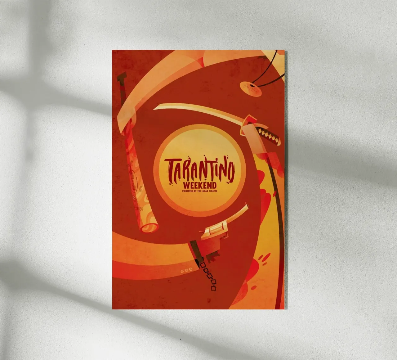 Tarantino Weekend plexiglass da Sean Loose