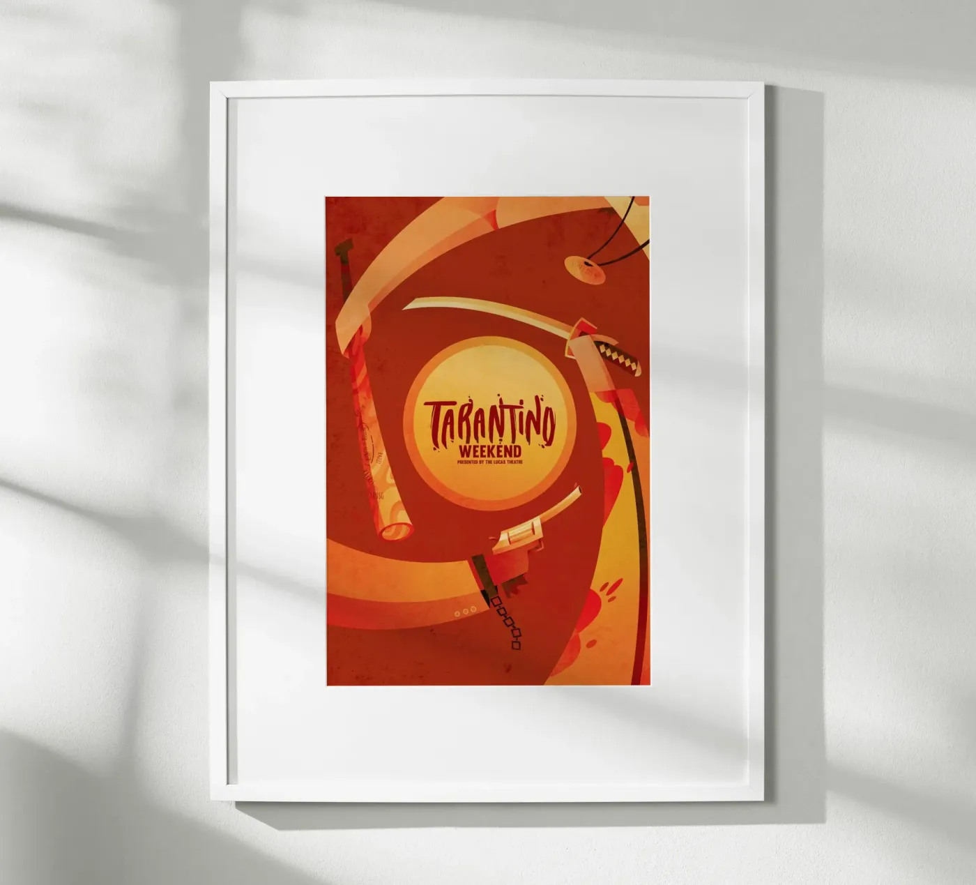 Tarantino Weekend poster by Sean Loose