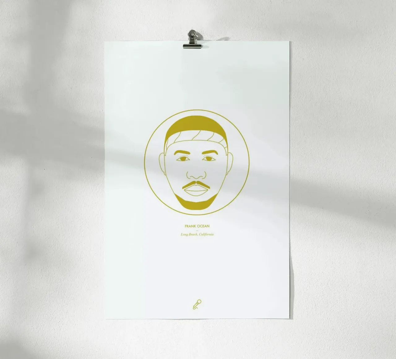 Frank Ocean carta hahnemühle da Dean Smith