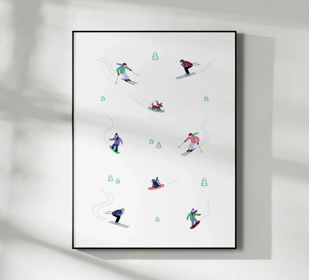 Avventura sugli sci plexiglass da Schuhmann Design