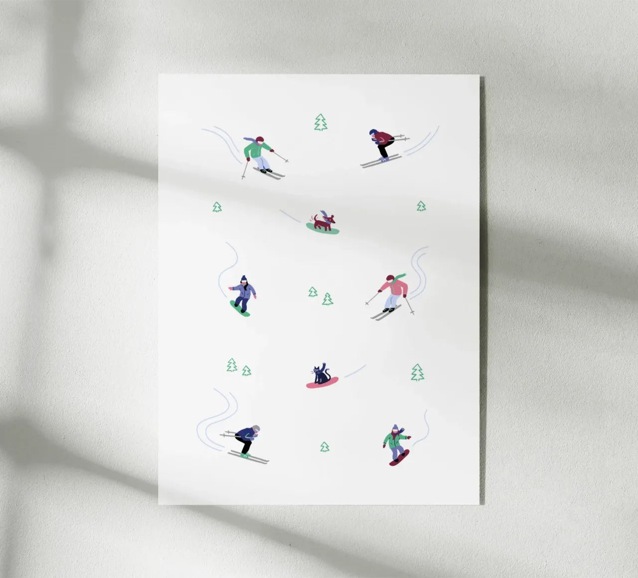 Avventura sugli sci plexiglass da Schuhmann Design