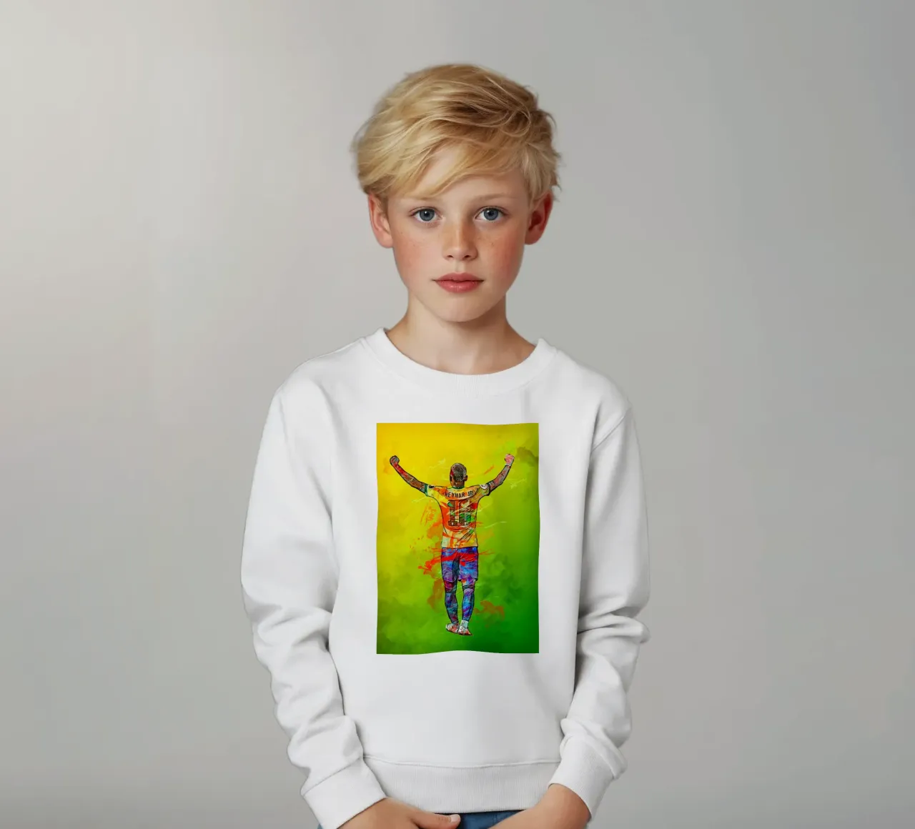 Neymar felpa bambino da tenten