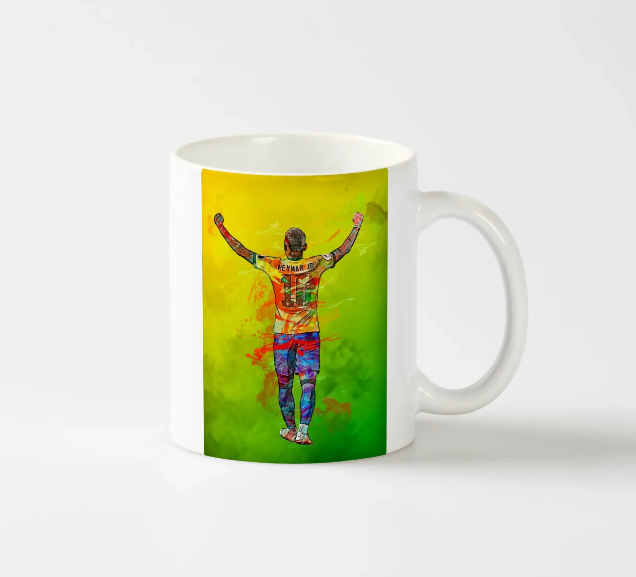 Neymar tazza in ceramica da tenten