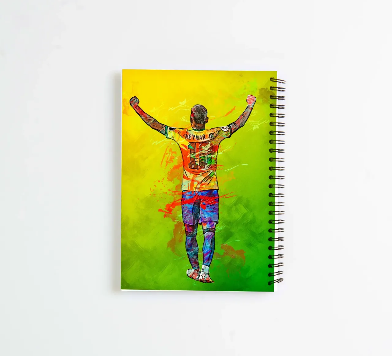Neymar spiral notebook by tenten