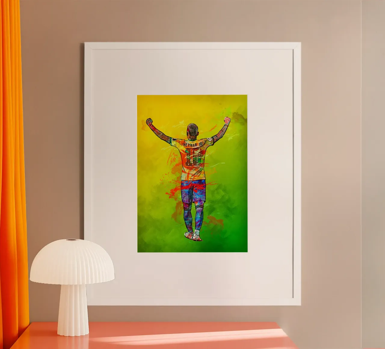 Neymar carta hahnemühle da tenten
