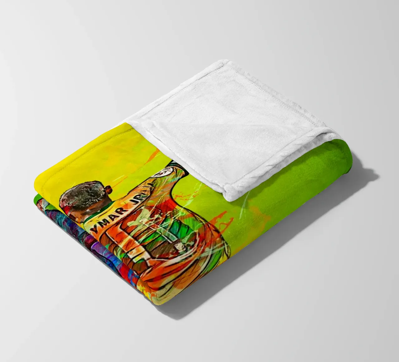 Neymar coperta in pile da tenten