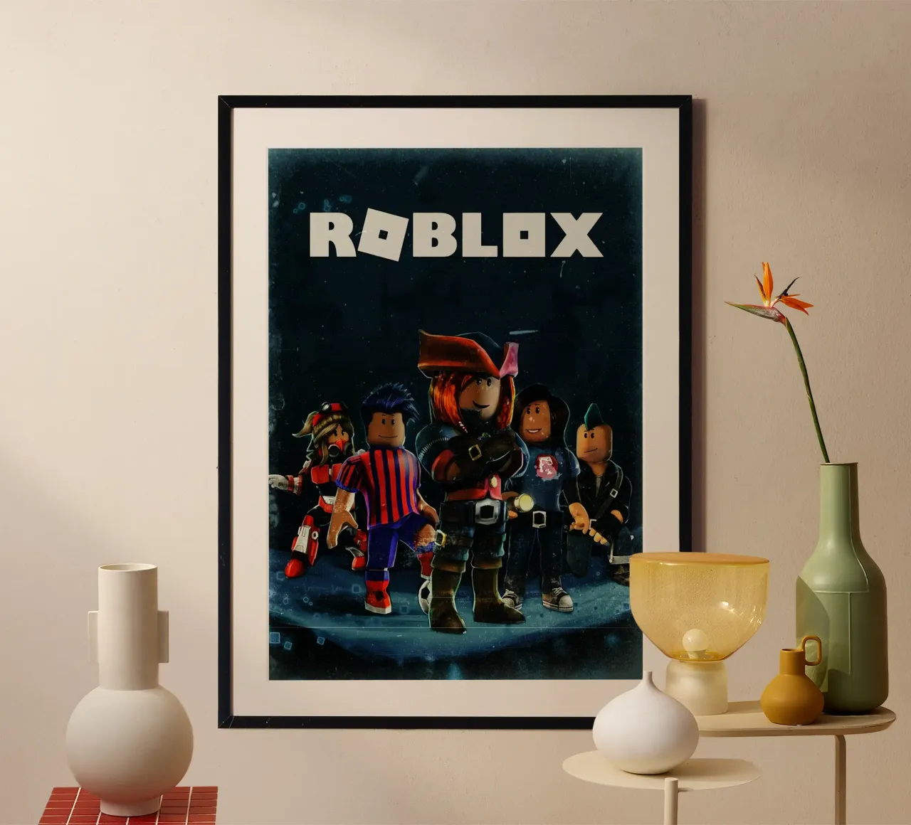 Roblox poster con telaio in legno da CreativeStudio