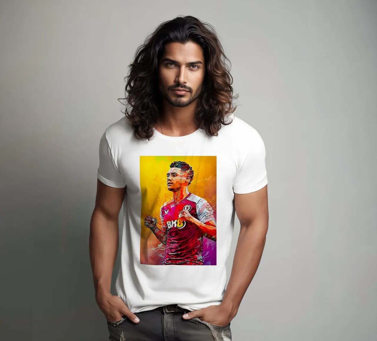 Ollie Watkins t-shirt da tenten