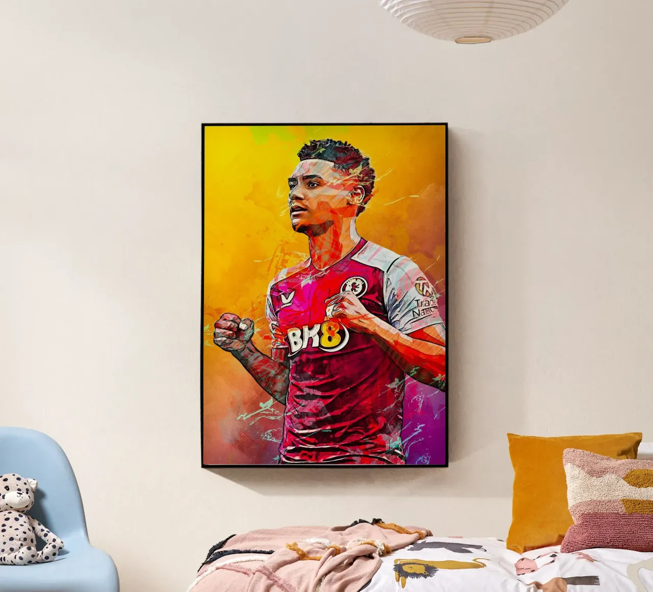 Ollie Watkins plexiglass da tenten
