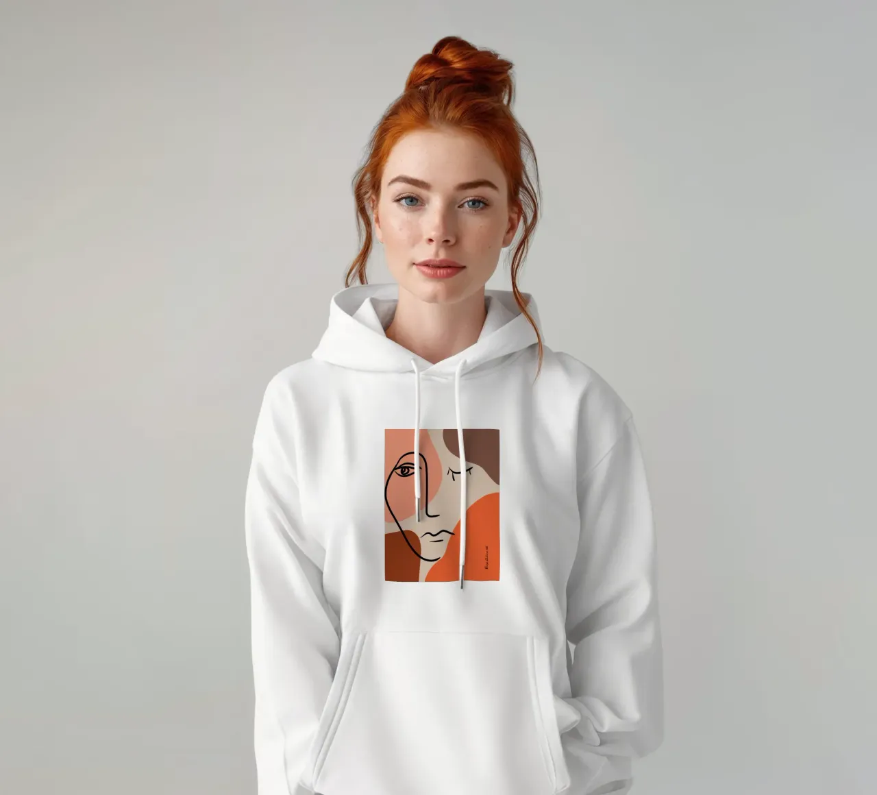 Whispering Waves sudadera con capucha de Mike Leymi