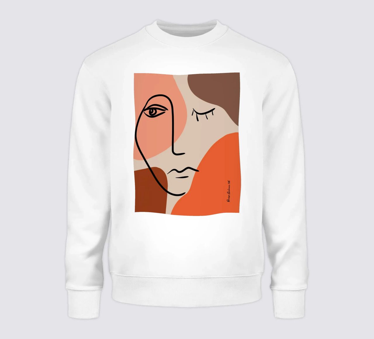 Whispering Waves sudadera de Mike Leymi