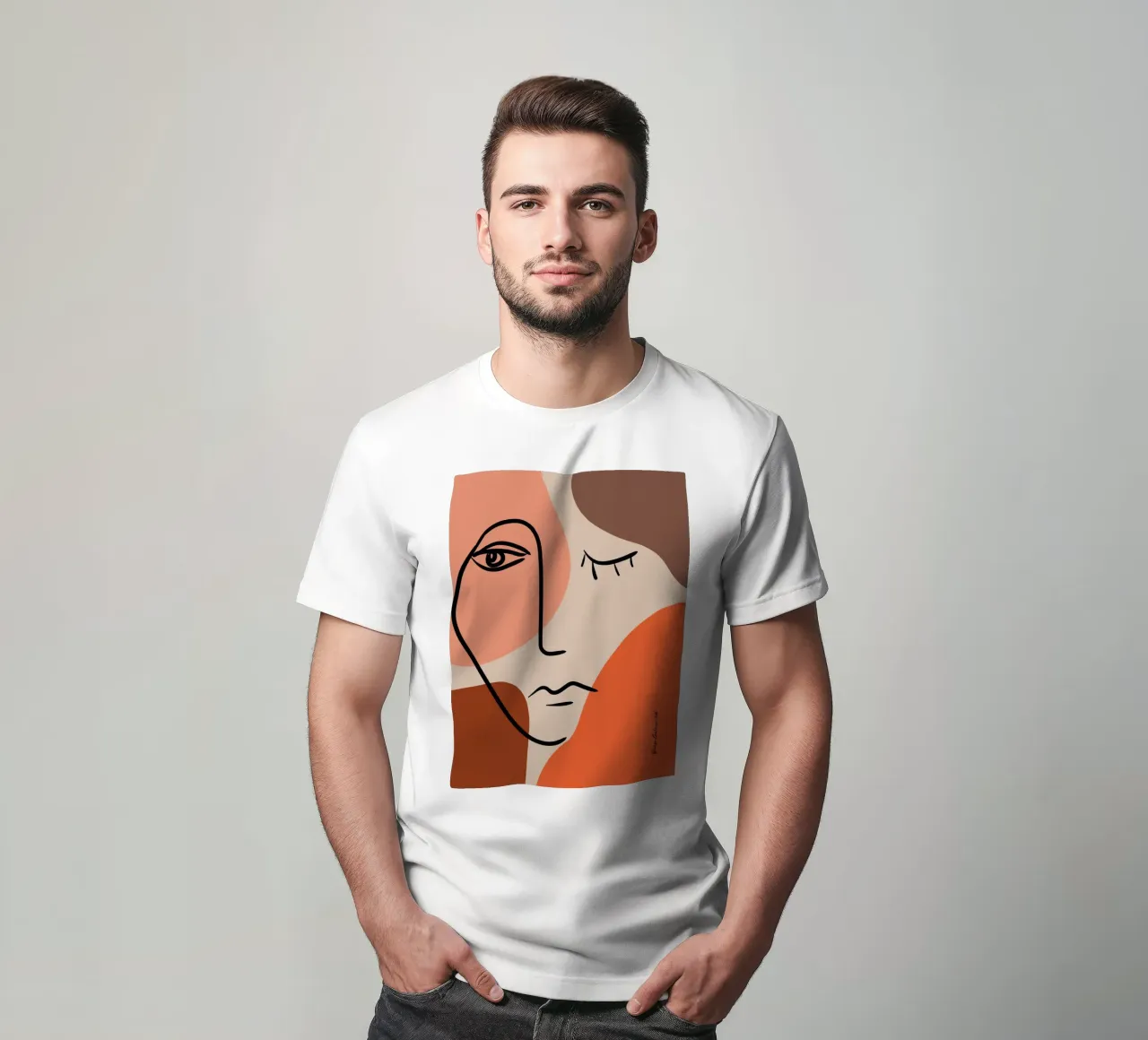Whispering Waves t-shirt da Mike Leymi