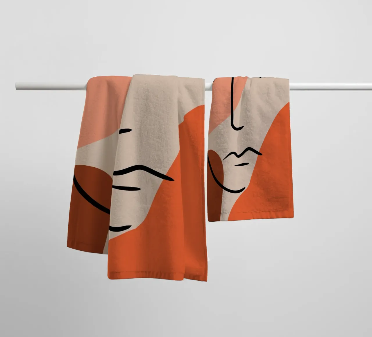Whispering Waves asciugamano da bagno da Mike Leymi