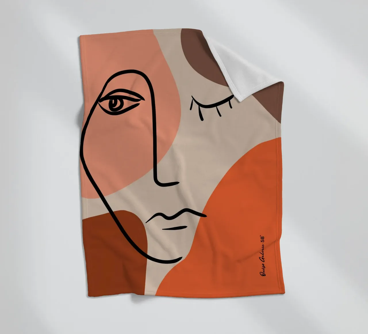 Whispering Waves fleecedeken van Mike Leymi