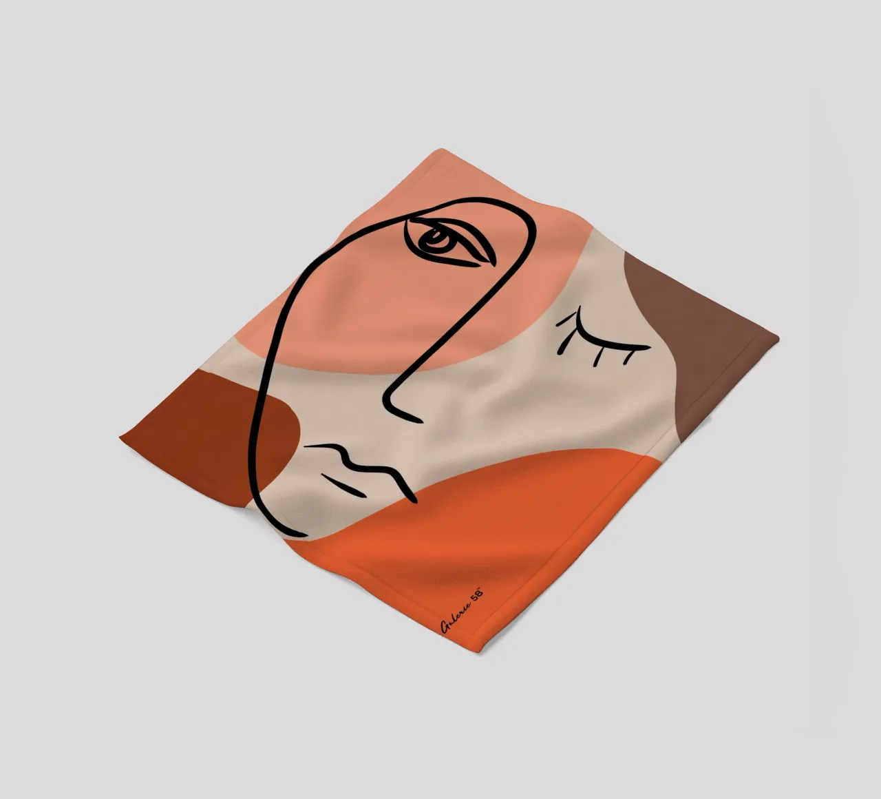 Whispering Waves fleecedeken van Mike Leymi