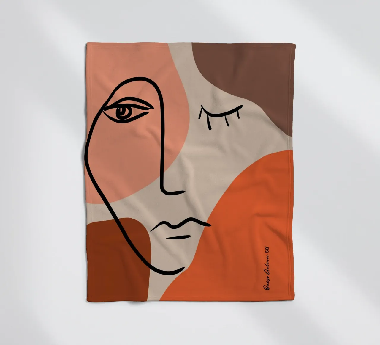 Whispering Waves fleecedeken van Mike Leymi