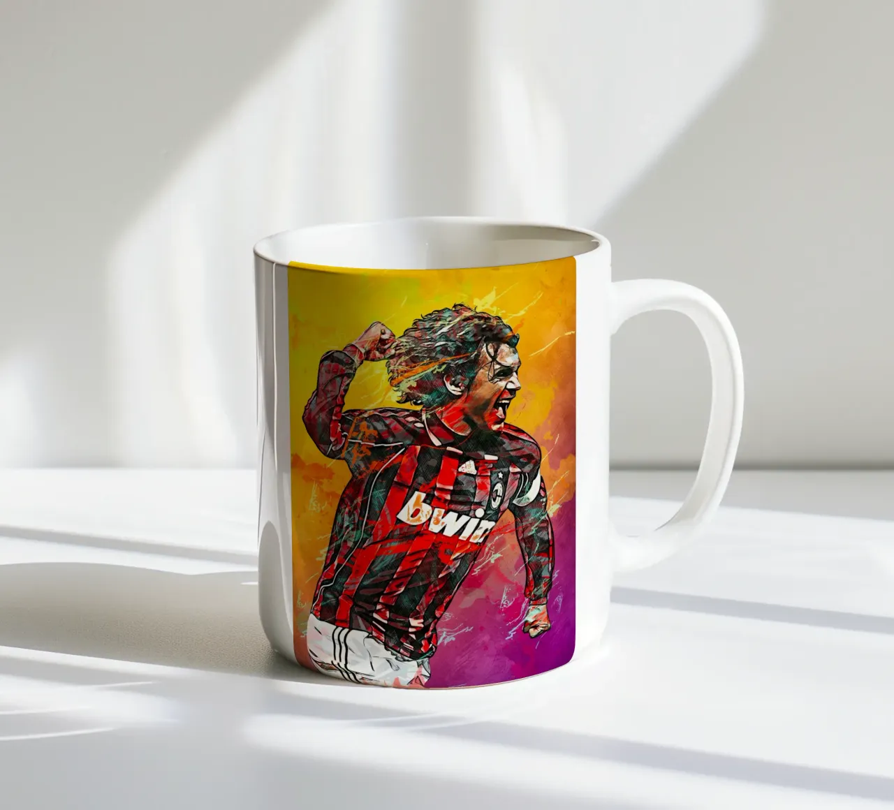 Paolo Maldini AC Milan tazza in ceramica da tenten