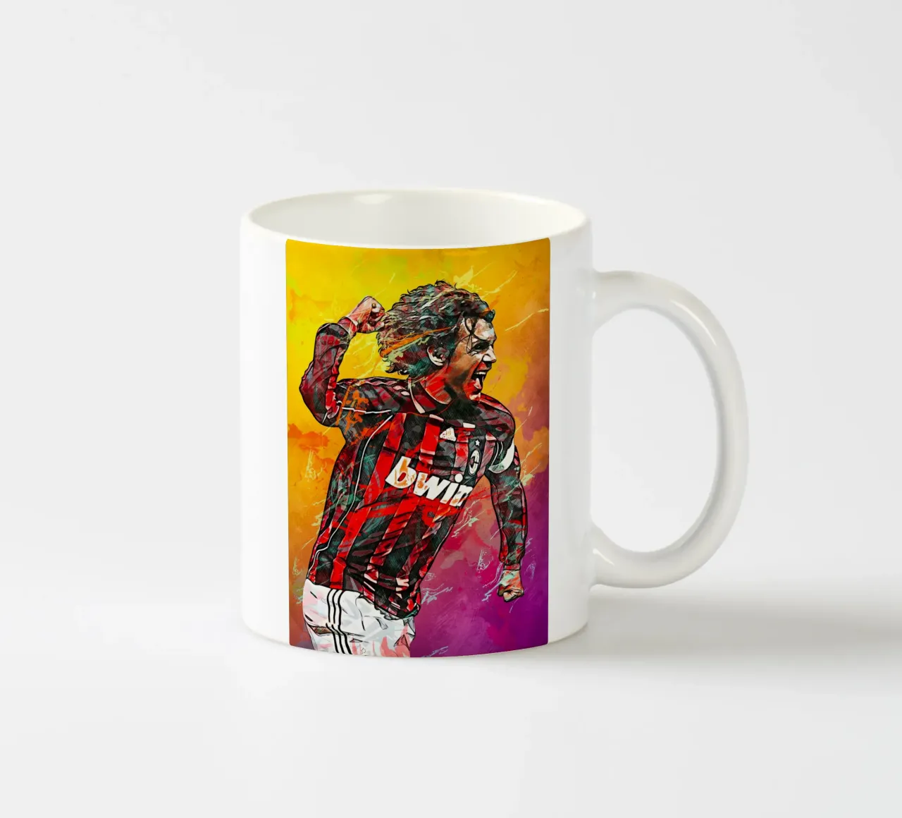 Paolo Maldini AC Milan tazza in ceramica da tenten