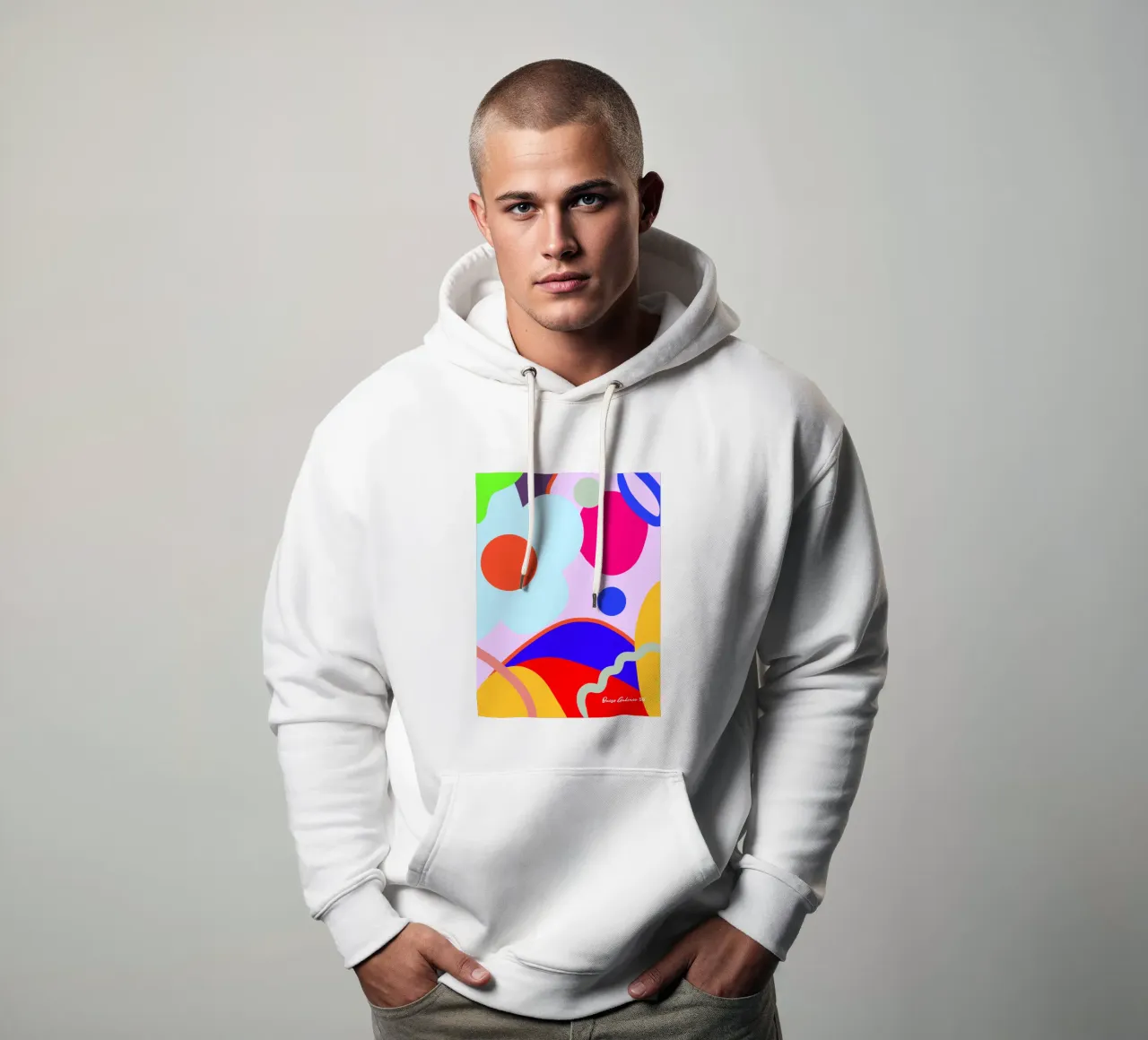 Luminous Dreams felpa con cappuccio da Mike Leymi