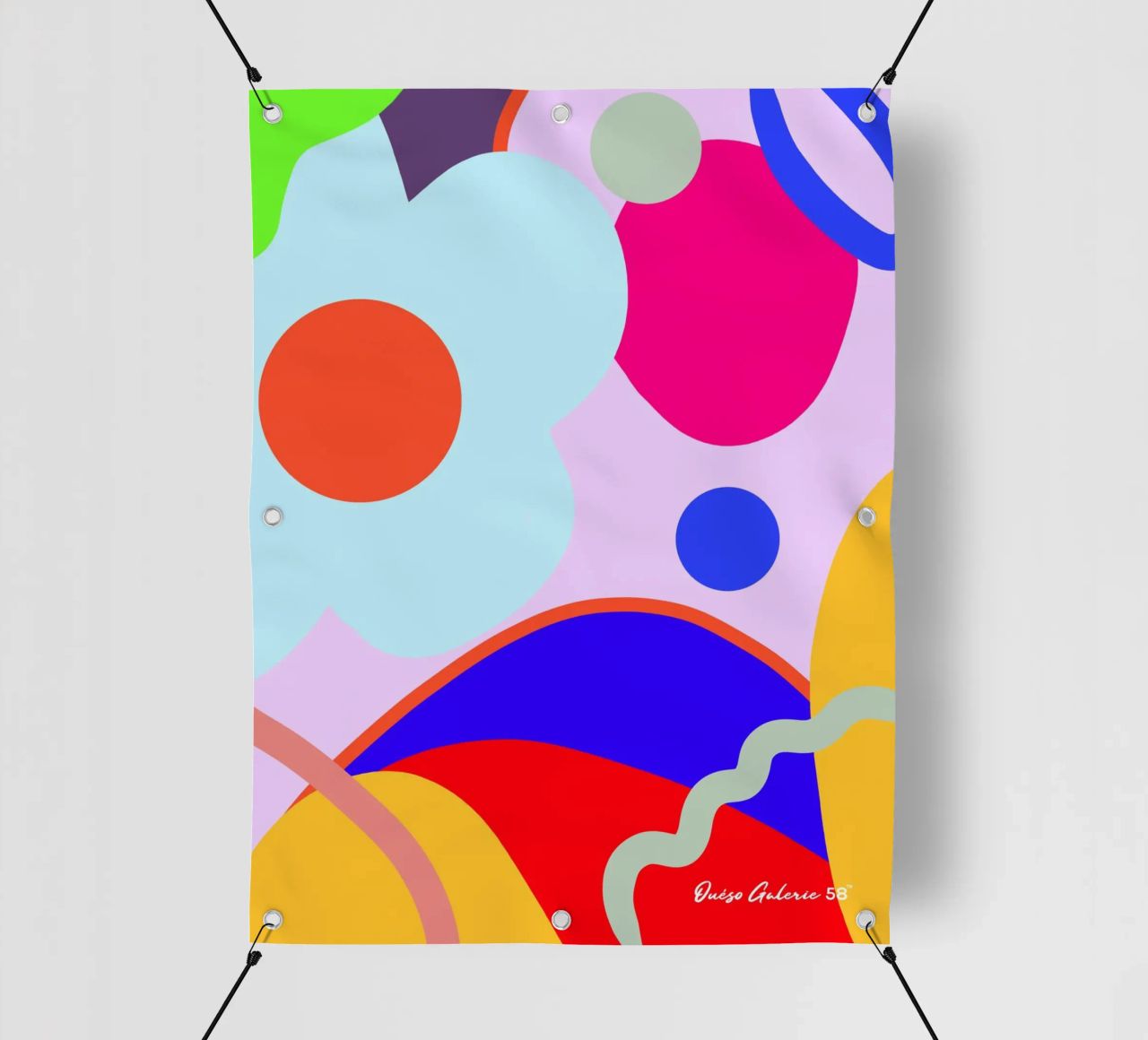 Luminous Dreams telo in pvc da Mike Leymi