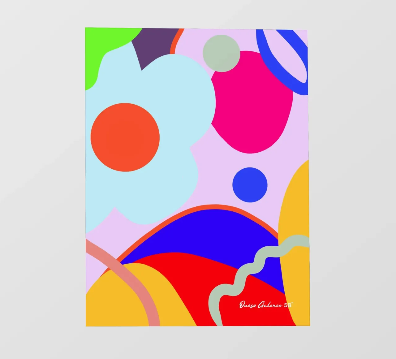 Luminous Dreams telo in pvc da Mike Leymi