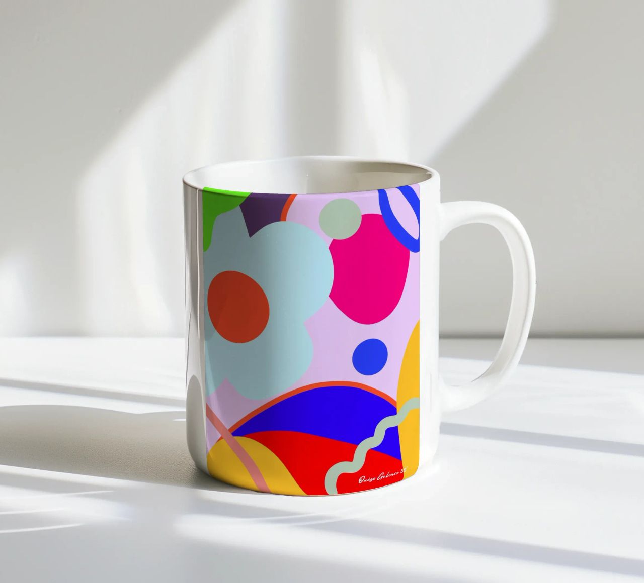 Luminous Dreams tazza in ceramica da Mike Leymi