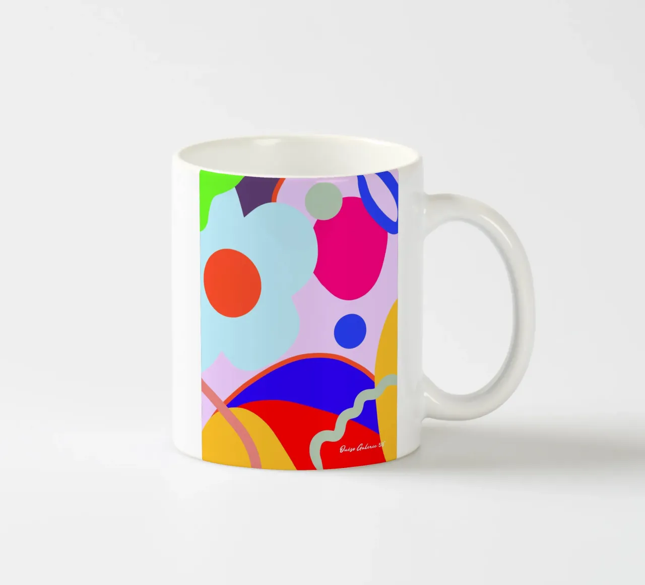 Luminous Dreams Keramik Tasse von Mike Leymi