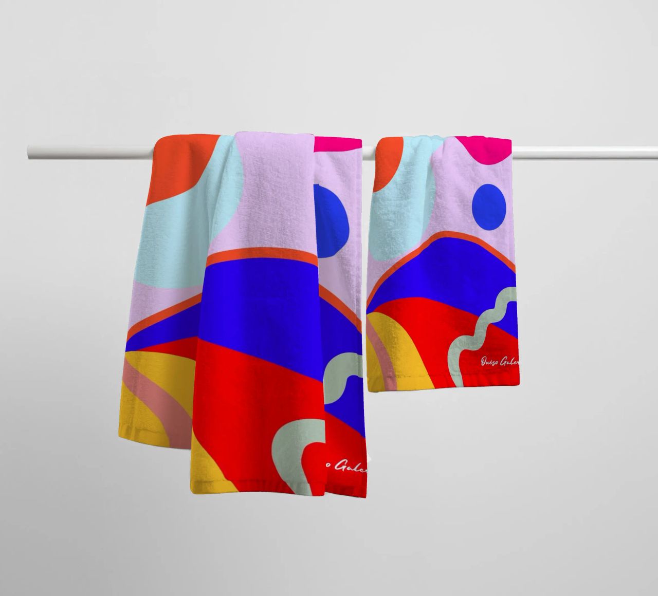Luminous Dreams towel by Mike Leymi