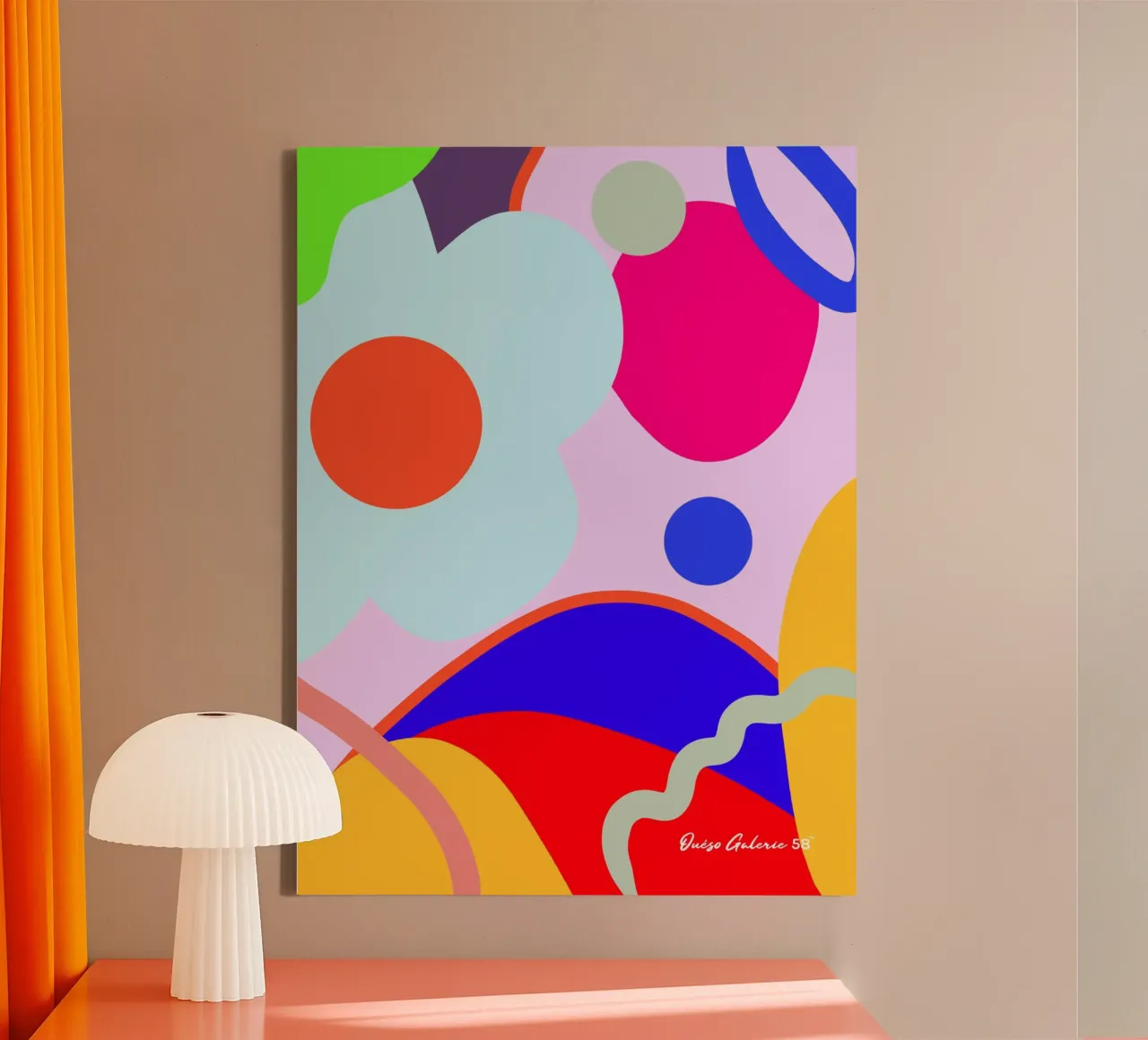 Luminous Dreams lienzo de Mike Leymi