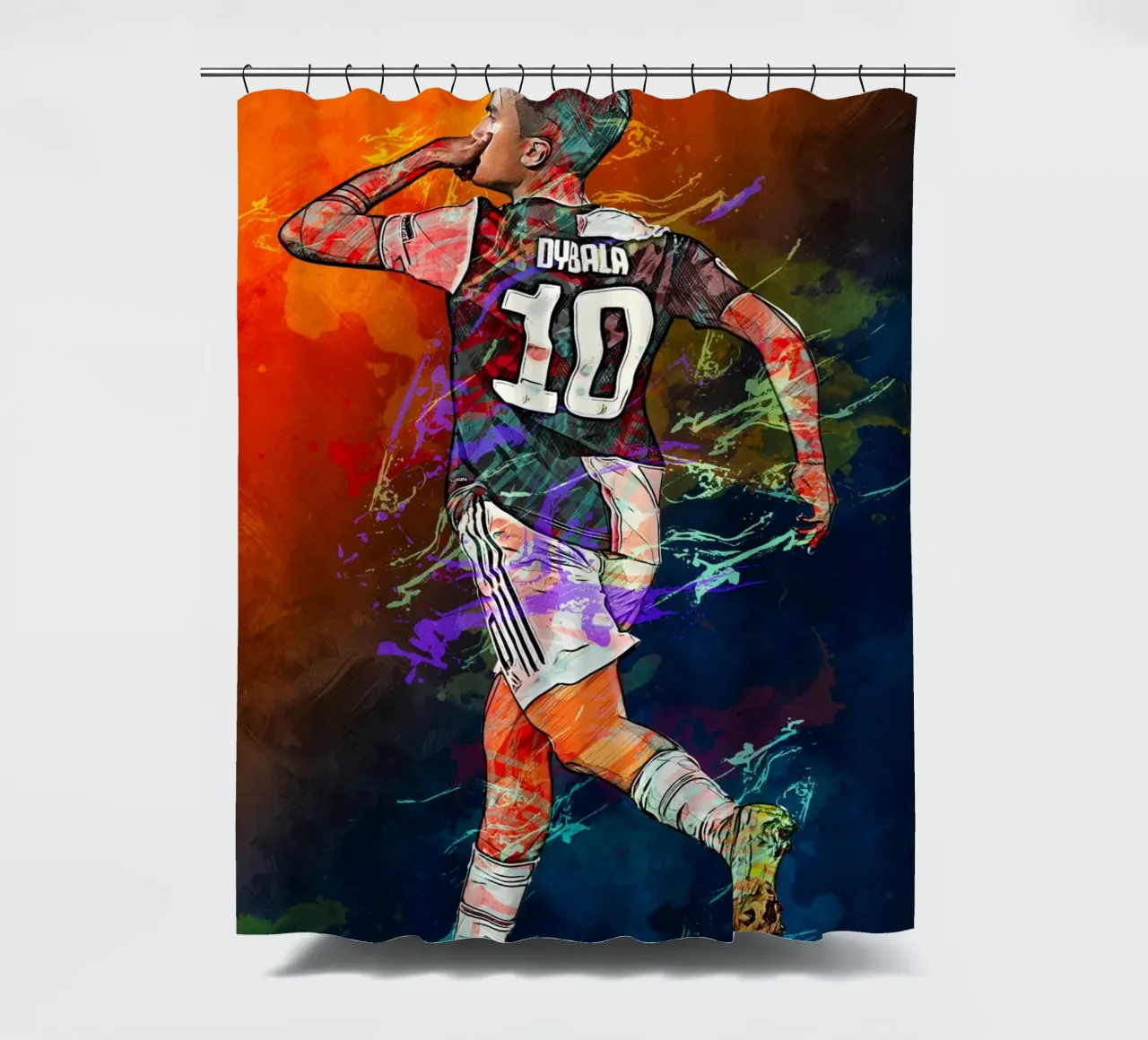 Paulo Dybala Duschvorhang von tenten