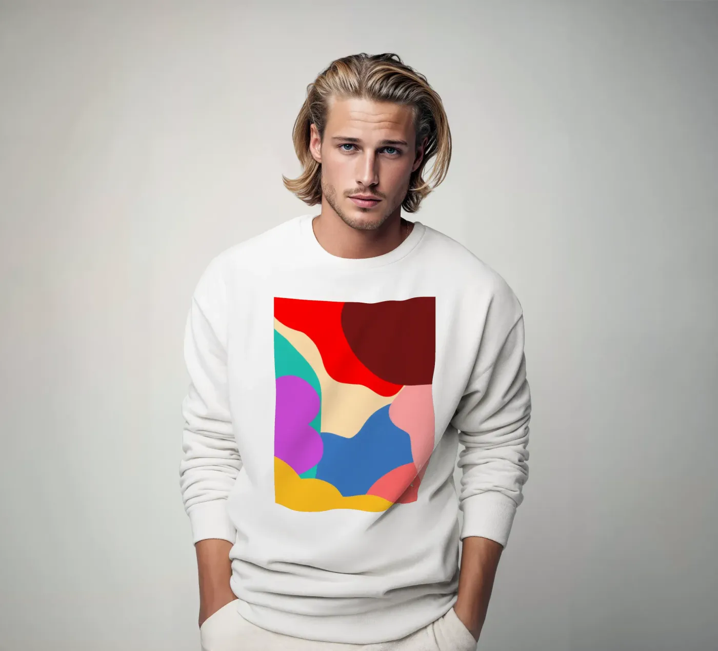 Dancing Shapes felpa da Mike Leymi