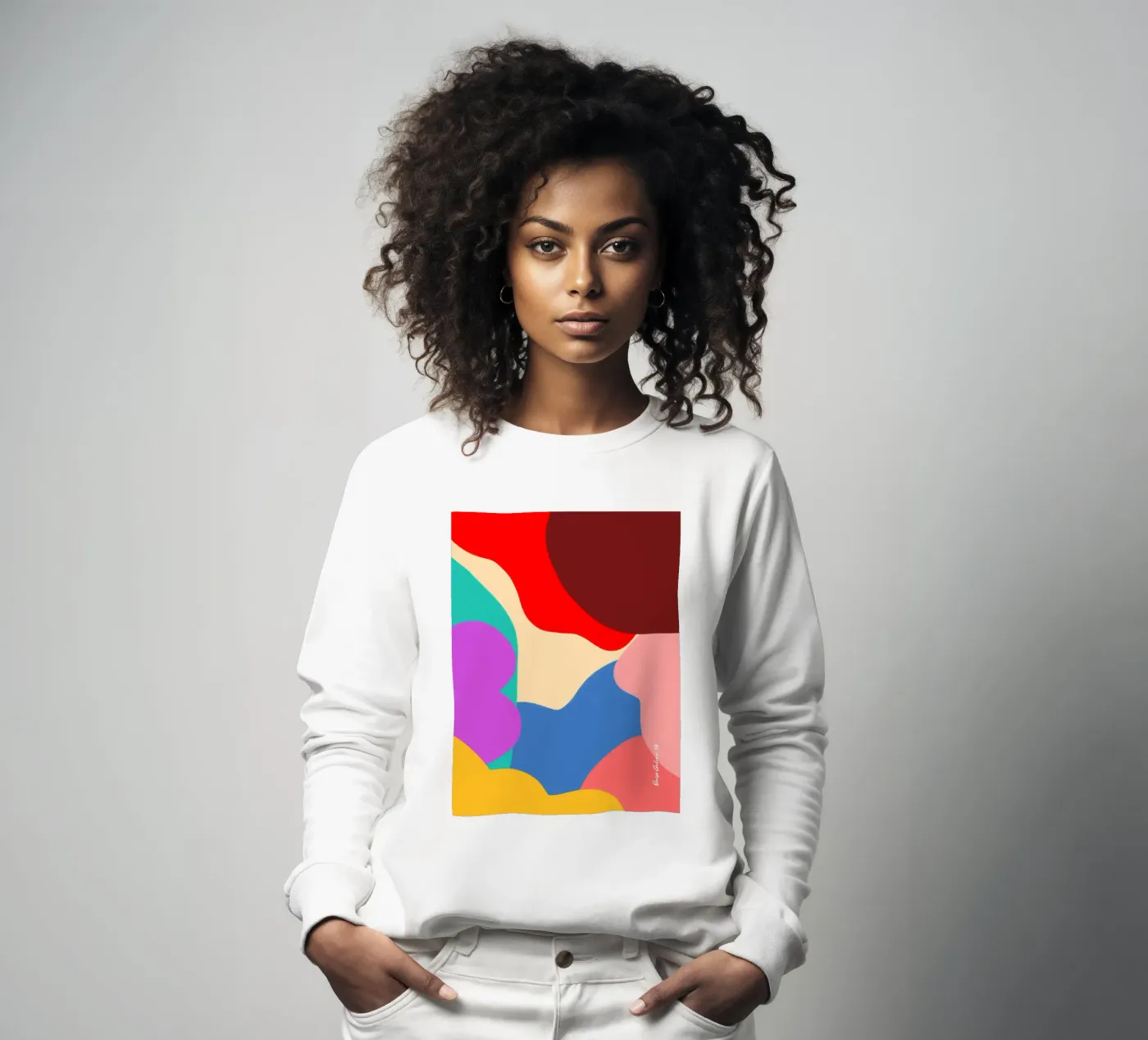 Dancing Shapes felpa da Mike Leymi