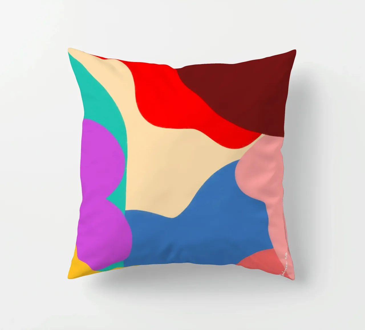 Dancing Shapes cuscino da Mike Leymi