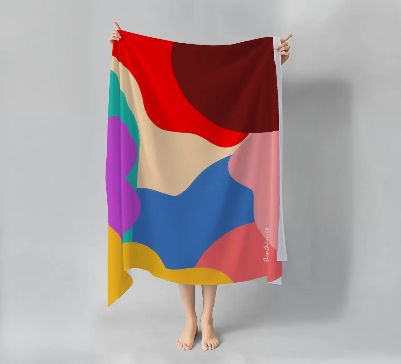 Dancing Shapes telo mare da Mike Leymi