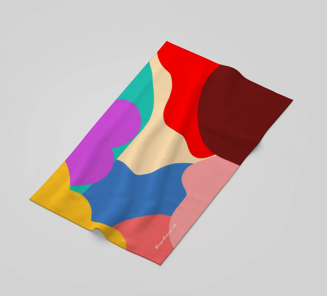 Dancing Shapes telo mare da Mike Leymi