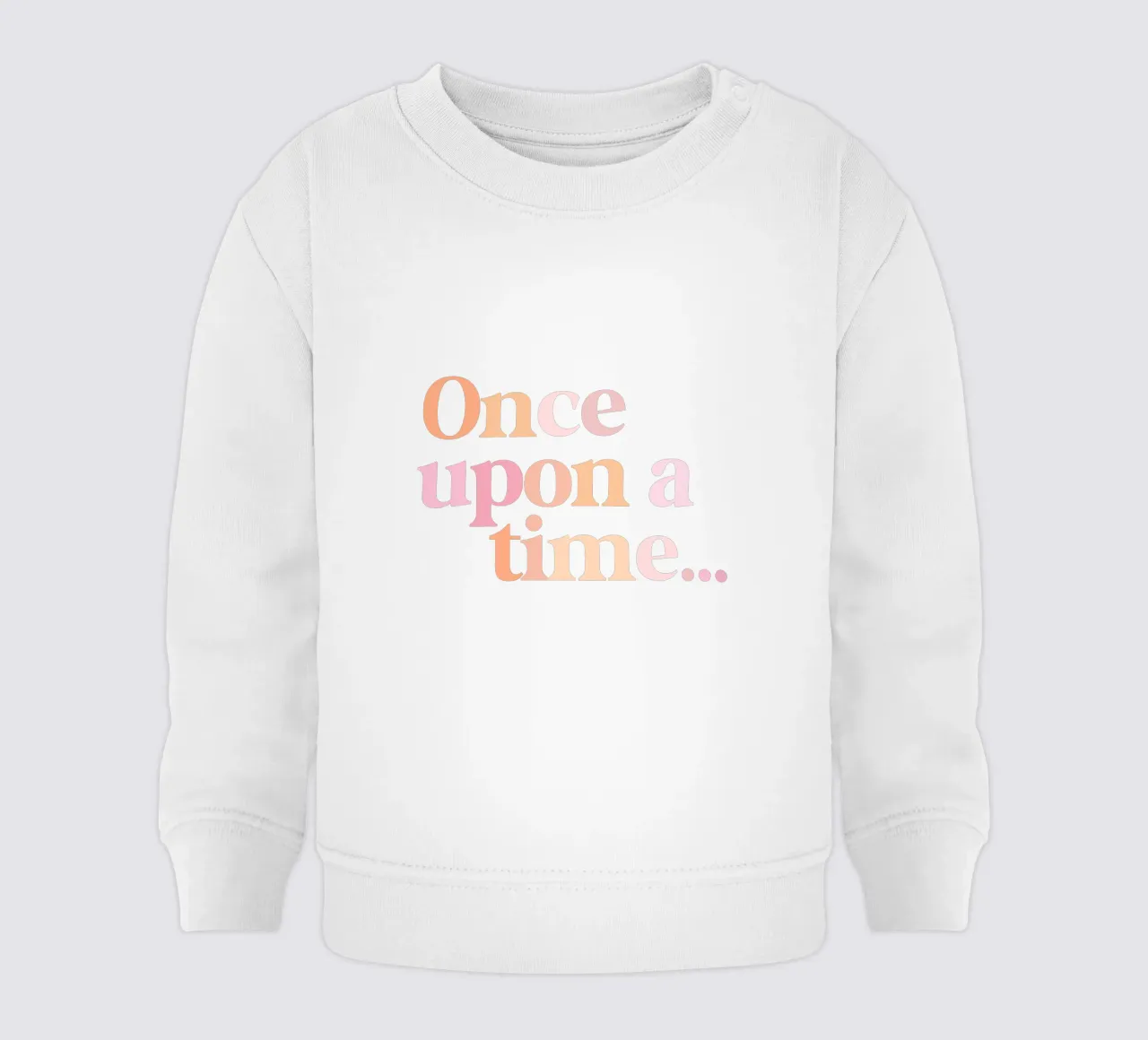 Once Upon A Time Quote felpa neonato da Little Lola