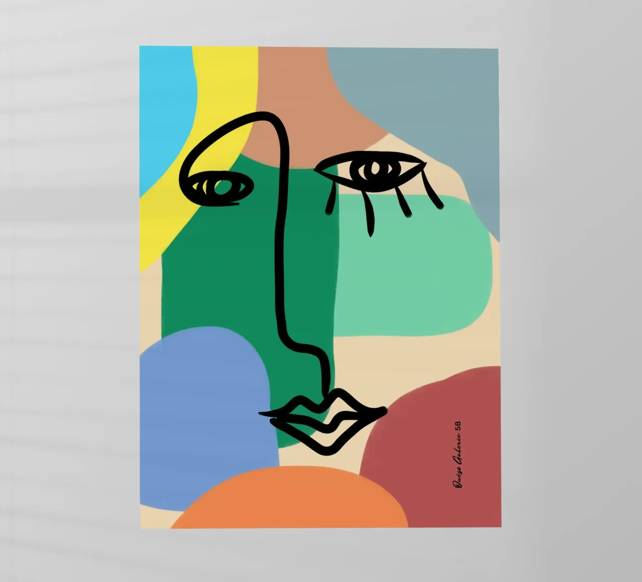 Vivid Collage pellicola backlit da Mike Leymi