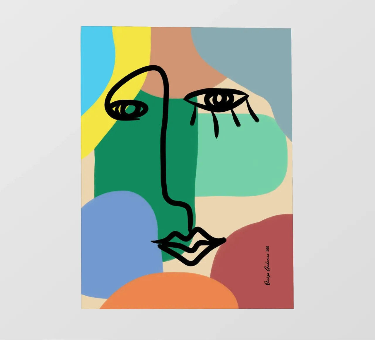 Vivid Collage pellicola backlit da Mike Leymi