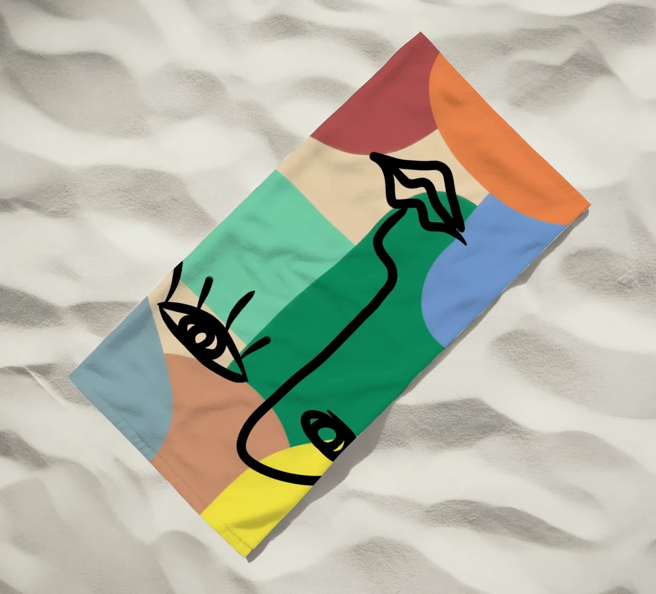 Vivid Collage telo mare da Mike Leymi