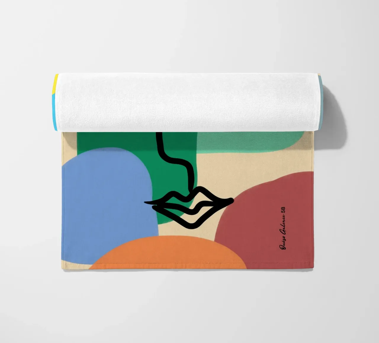 Vivid Collage telo mare da Mike Leymi